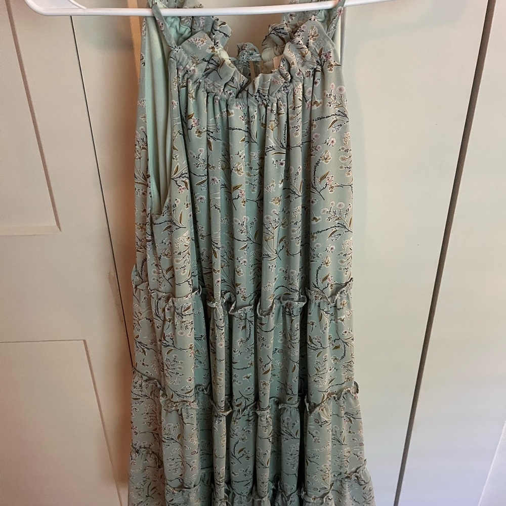 She + Sky Floral Print Dress